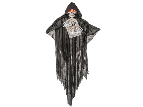 5 Ft 2 In Sonic Hanging Skeleton Reaper with Tombstone