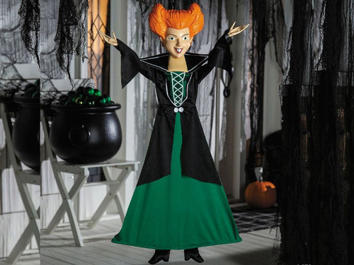 Winifred Sanderson - 3 Ft. Hanging Witch - Poseable Halloween Decor