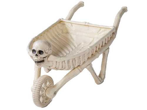 Skeleton Wheelbarrow - 48 3/4 In - Haunted House Halloween Prop