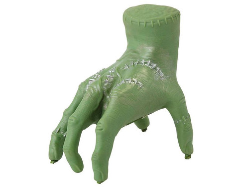 Animated Severed Hand - 7 In Green - Crawling Halloween Prop