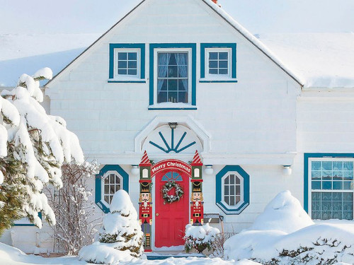 Nutcracker Archway - 8 Ft Metal - Christmas Holiday Display
