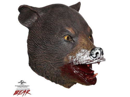 Cocaine Bear Mask - Adult Overhead - Cult Horror Movie Halloween