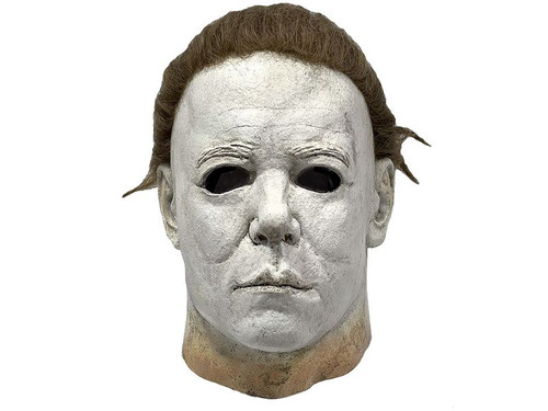 Michael Myers aged Halloween II overhead latex mask for adults