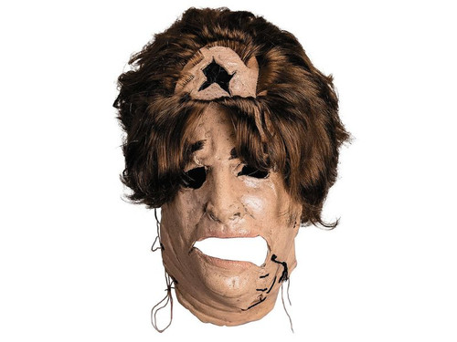 Leatherface Old Lady Mask from Texas Chainsaw Massacre adult costume