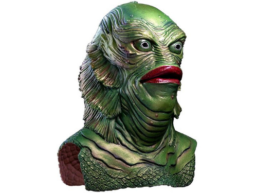 Creature From the Black Lagoon Mask - Latex Gill-man Overhead
