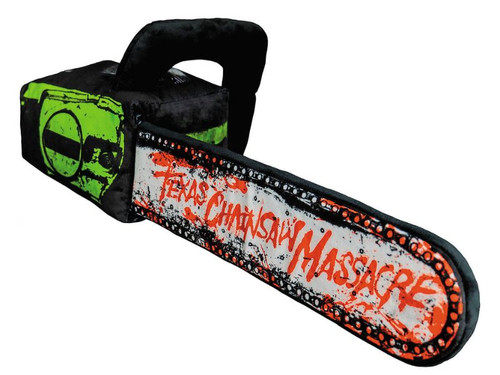 texas chainsaw massacre plush chainsaw prop with sound 30 inch