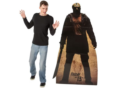 jason voorhees 6ft cardboard standee halloween decoration