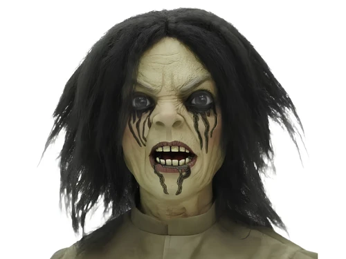 life size halloween asylum decoration head prop