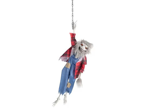 light up werewolf skeleton halloween prop