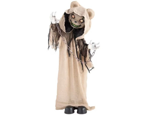 dancing creepy bear halloween prop animatronic