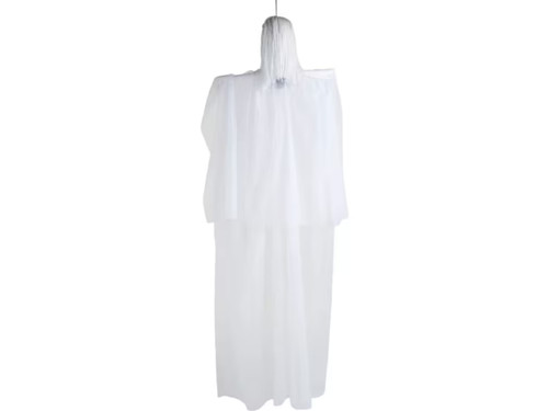 6 ft hanging ghost halloween prop glowing eyes