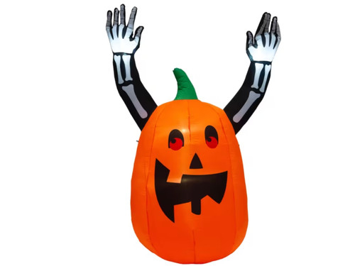 7 ft halloween inflatable pumpkin yard decoration
