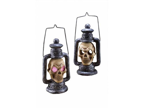 Flickering Skull Lantern