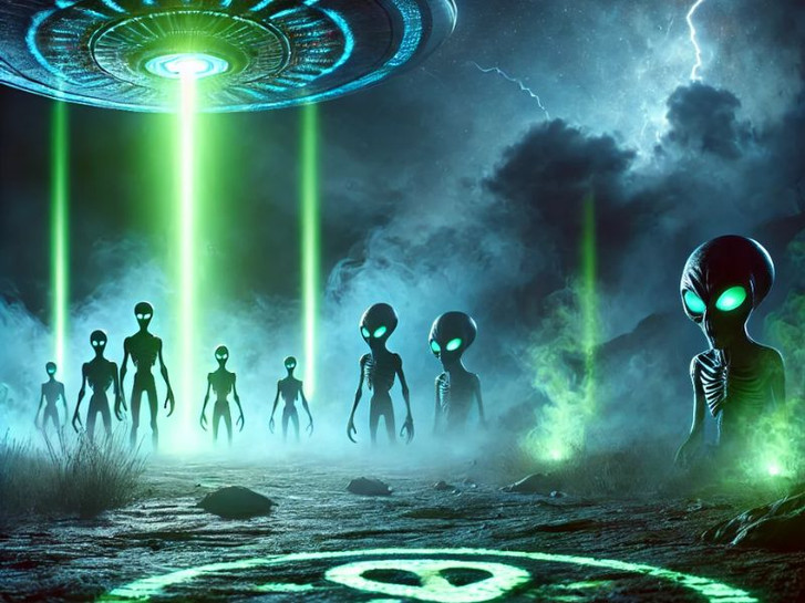 Alien Invasion: Terrifying UFO Encounter