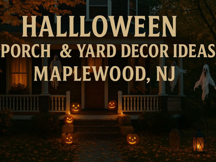 Halloween Porch & Yard Decor Ideas for Maplewood, NJ