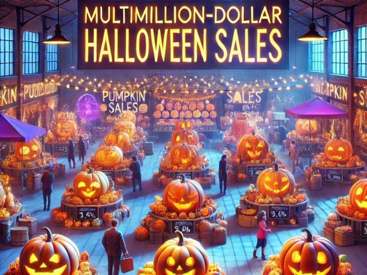 Multimillion-Dollar Halloween Pumpkin Sales