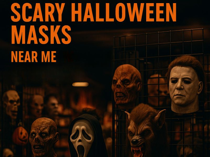 Scary Halloween Masks Near Me - Horror Looks 2025