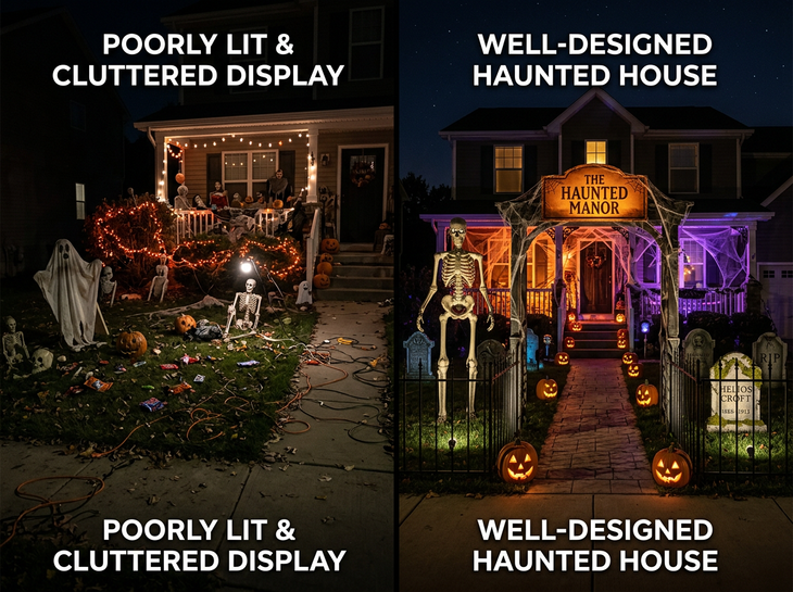 7 Mistakes That Ruin a Haunted House Setup (And How to Fix Them)