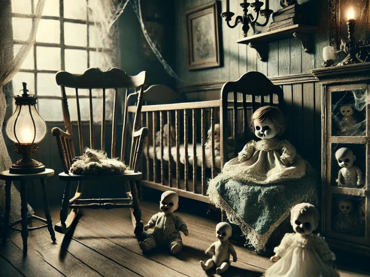 Spooky Dollhouse: Haunted Nursery Spooky Dollhouse: Haunted Nursery