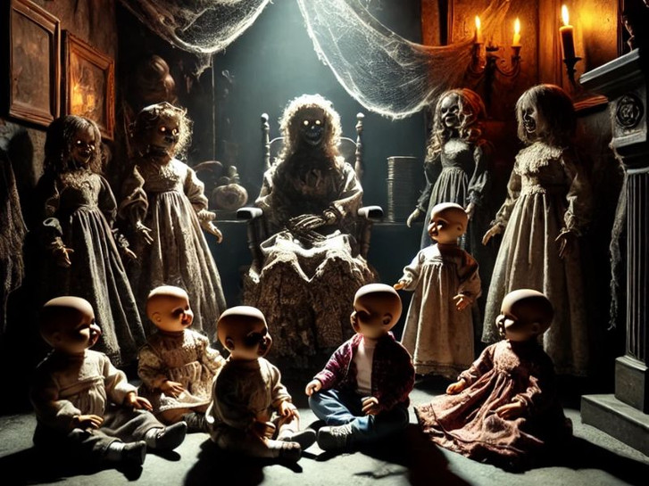 Doll Animatronics for Halloween