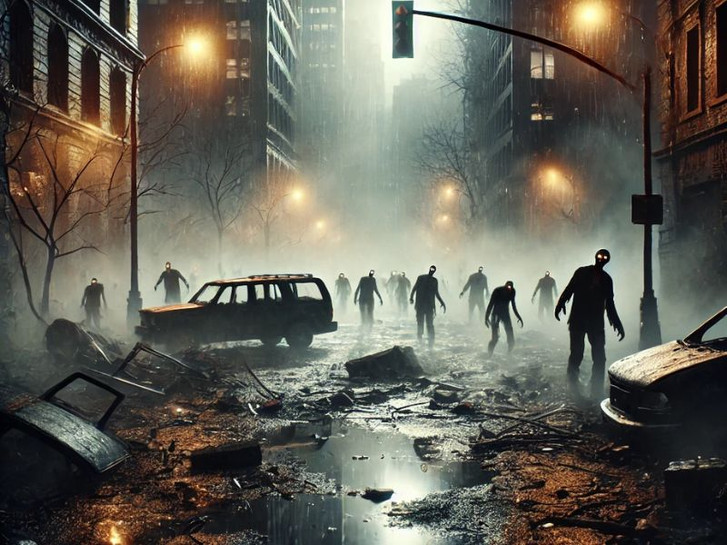 Zombie Outbreak: Create a Scary Scene