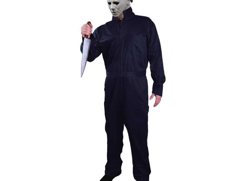 マイケル・マイヤーズ カバーオール Michael Myers Halloween Costume Complete With Mask And Coveralls