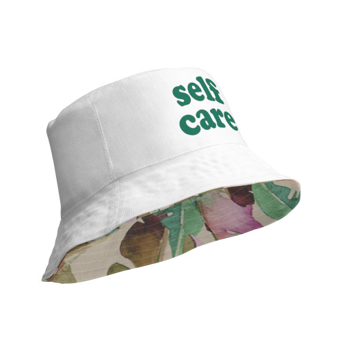 Self care Reversible bucket hat