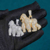Moissanite Gorilla Pendant Beast