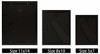 Pack of Seven Gallery Wall Frames Set Black Wood