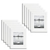 11x14 Frame for 8x10 Picture White Wood, Smooth Finish (10 Pcs per Box)
