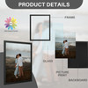 18x24 Black Poster Picture Frame