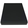 Lineco 8x10 Black 1.5" Deep Archival Museum Storage Box Drop Front Design