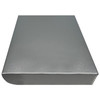 Lineco 11x14 Silver Metallic 1.75" Deep Clamshell Folio Storage Boxes Archival Metal Edge