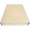 Lineco Tan Museum Storage Box 17x22x3 Inches with Drop Front Design