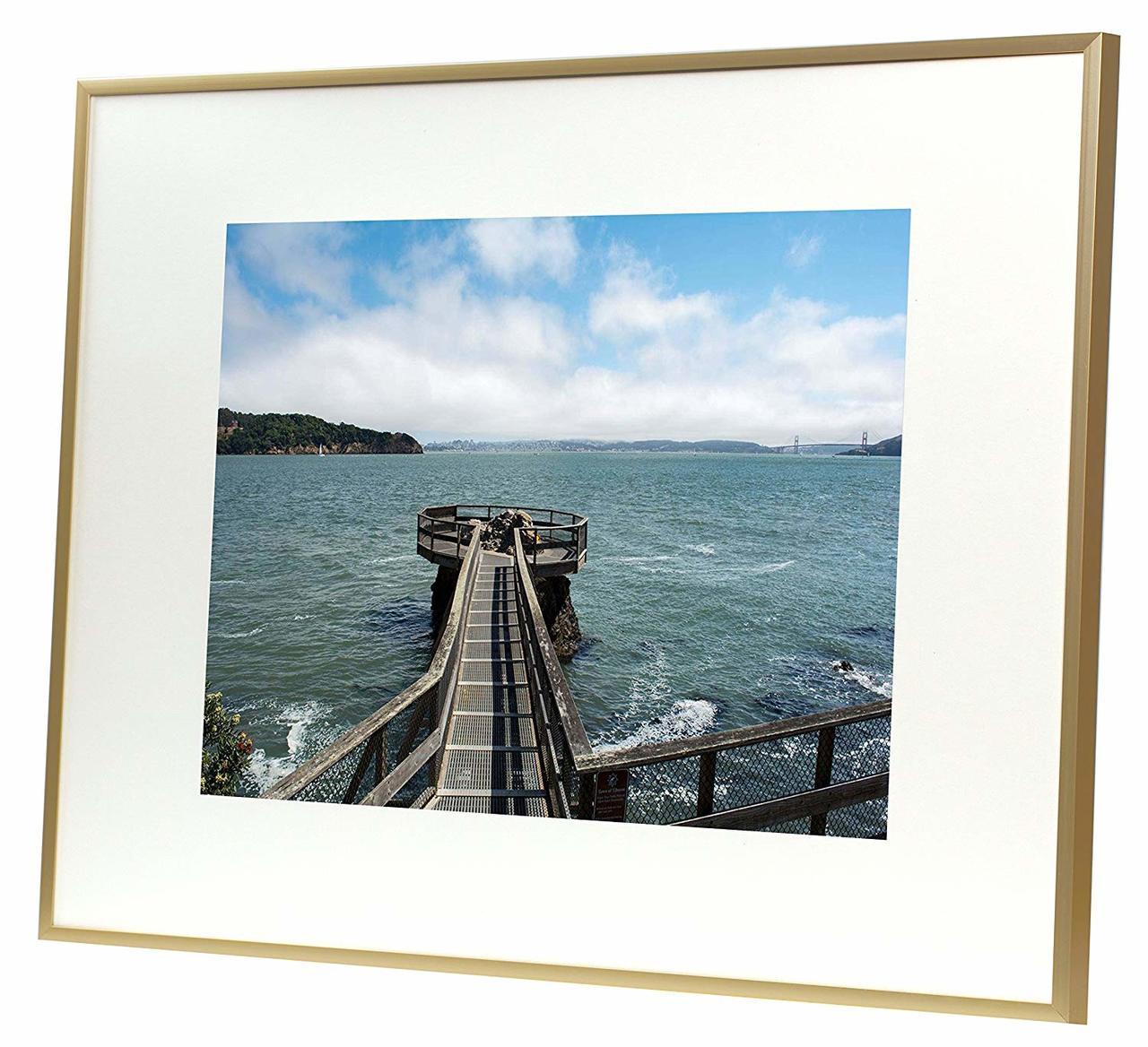 16x20 Frame for 11x14 Picture Gold Aluminum (6 Pcs per Box)