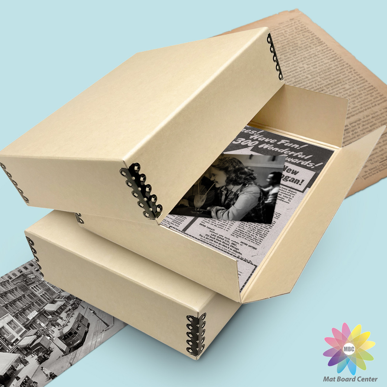Archival Photo Storage Boxes, Photo Albums & Pages