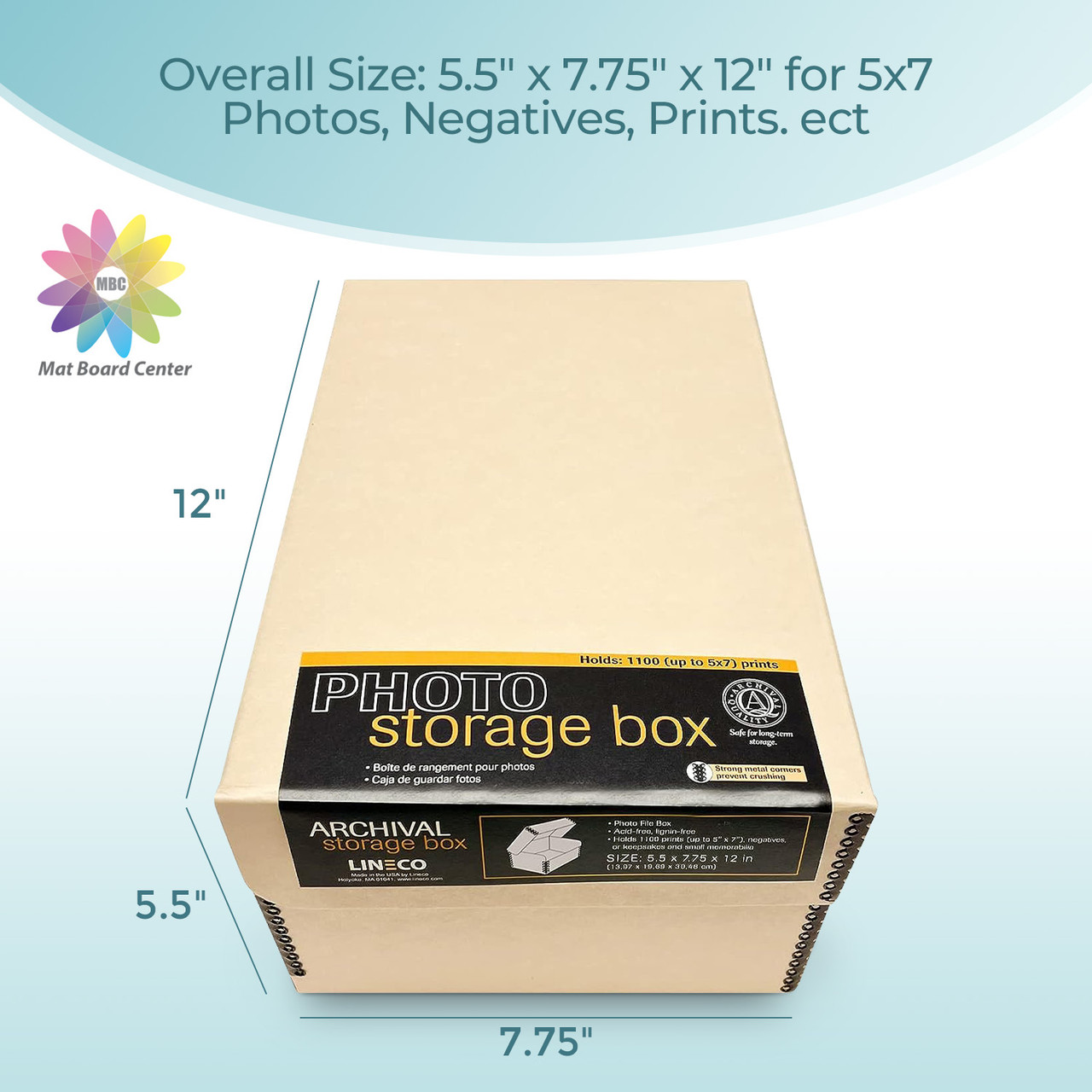  Photo Boxes Storage 5x7