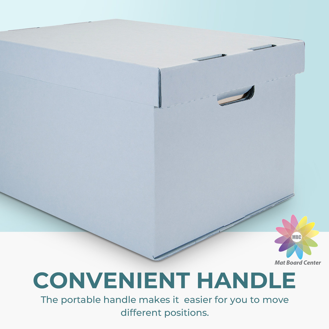 Lineco, Archival Record Storage Carton, Portable Acid Free File