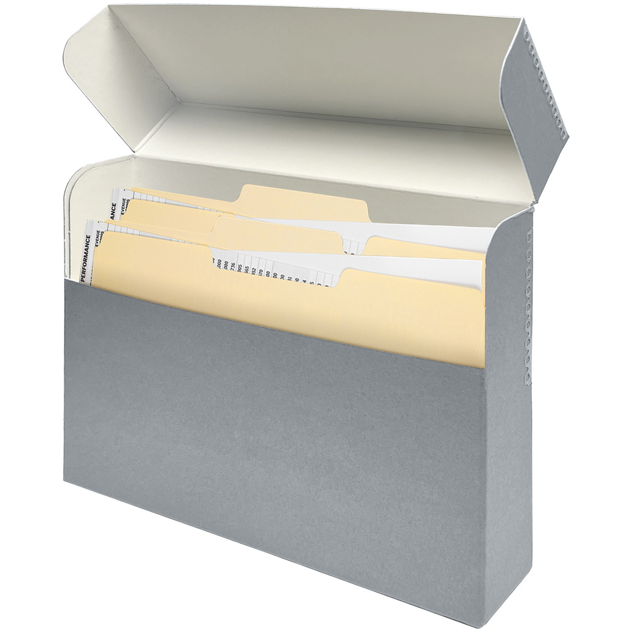 Lineco Legal 15.5 x 10.5 x 2.5 wide Blue/Gray Archival Document