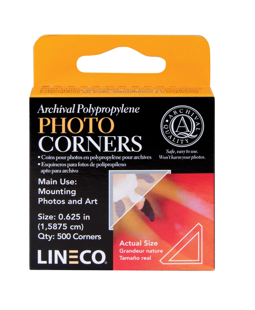 Lineco, 5x7 Inch Photo Mounting Sleeves, Archival Acid-Free Clear PCA-Free,  for Storing Photo Prints (Pack of 25)