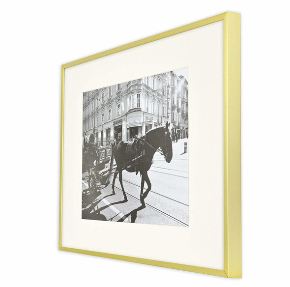 12x16 Frame for 8.5x11 Picture Gold Aluminum (3 Pcs per Box)