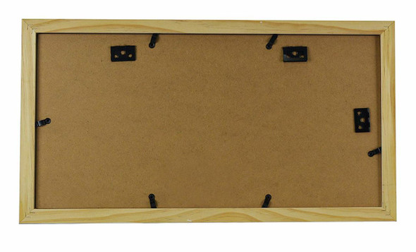 9x18 Frame for Three 5x7 Picture White Wood (10 Pcs per Box)