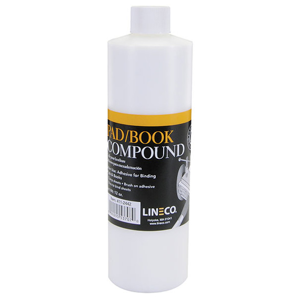 Pad/Book Compound- Adhesive for Binding Pads & Books 12 fl. oz