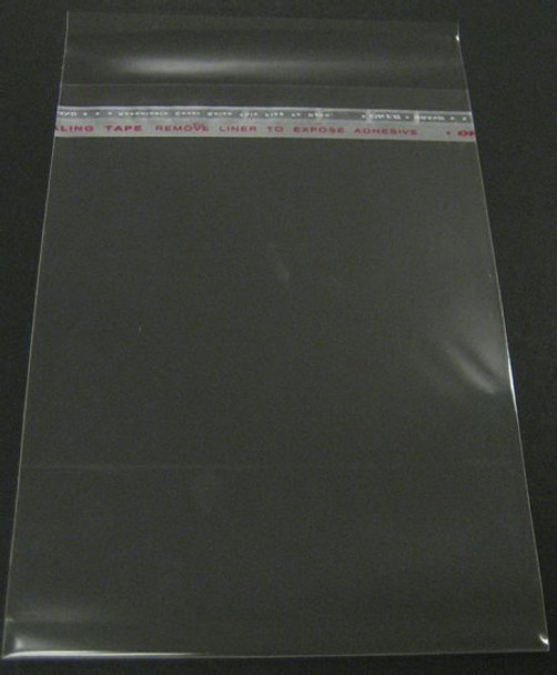 8-3/8" x 10-1/8" Crystal Clear Bags for 8x10" Mat