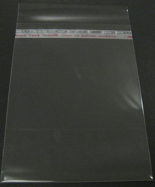 12-3/8" x 16-1/8" Crystal Clear Bags For 12x16" Mats