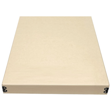 Lineco 11x14 Tan 3 Deep Museum Storage Box Archival Acid-Free with Metal  Edge