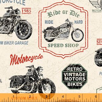 Born To Ride White