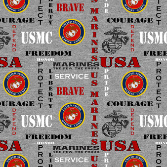 Marines Heather Print