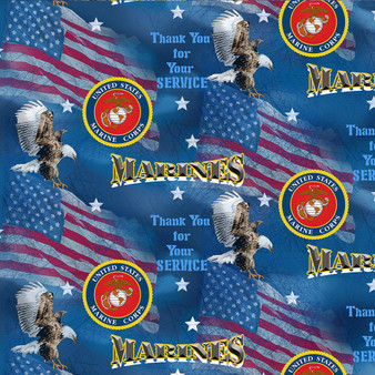 Marines Flag Print