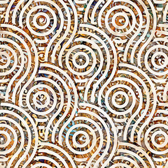 Circle Geo- Cream